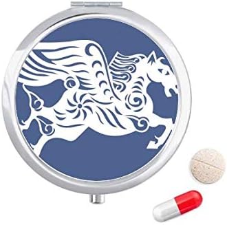Godina životinje konja Kina Zodiac kutija za pilule džepni dozator za skladištenje lijekova