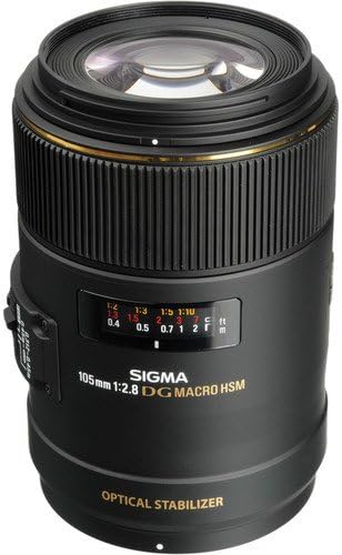 Sigma 105mm f/2.8 EX DG OS HSM makro objektiv za Canon EOS kamere [Međunarodna verzija]