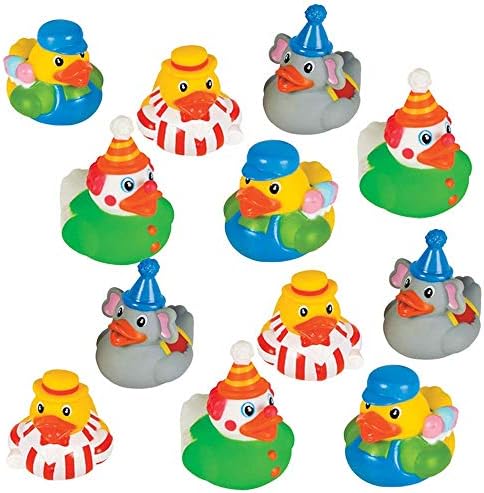 CICTO karneval gumene patke - 2-inčne asortirane plovne patke, 12 paketa