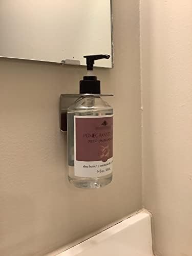 Zidni nosač sa sapunom za sapun za sapun, šampon, balzam ili bocu losina