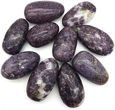 Ertiujg HUSONG306 1pc Natural Purple Mica Quarct Polirani palminski kameni Kristal Gem uzorak Izlječenje prirodnog kamenja i minerala Crystal