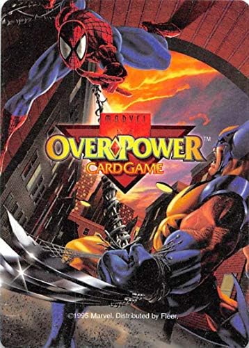 1995. Fleor Marvel Overpower Nonsport #NNO Spider-Man - Snaga 2 Službena kolekcionarska karta za trgovanje karticama