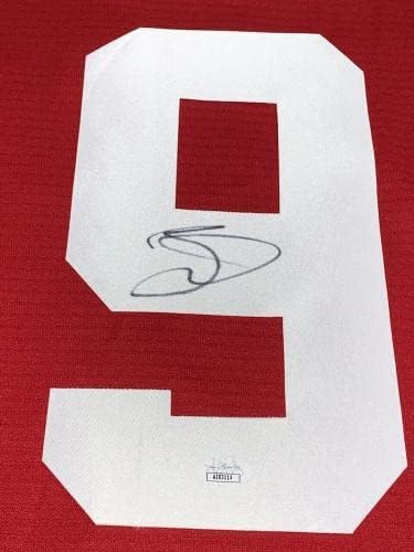 Jack Eichel potpisao # 9 Boston Terriers Nike dres Doooca licencirani JSA COA - autogramirani NHL dresovi