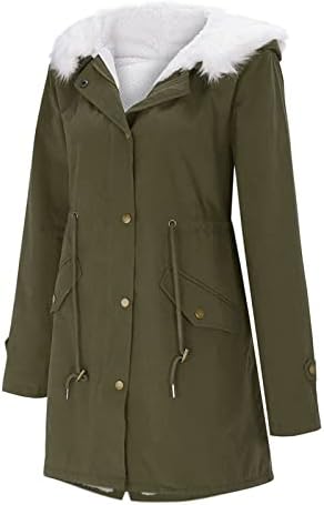 Tanak modni kardigan topli trendy kaput Žene zimske jakne sa džepom nejasno rukom kapuljačom