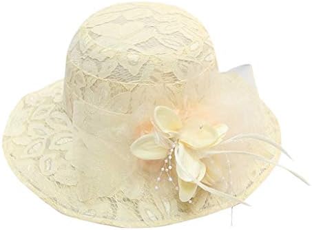 Rogovi i potpetice Kape za žensku crkvenu fascinator mladenci čajne zabave vjenčani šešir planinarenje bejzbol kapa žene