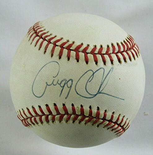 Gregg Olson potpisao je AUTO Autogram Rawlings Baseball B101 - AUTOGREMENA BASEBALLS