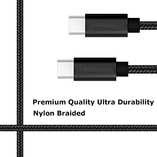 ROFI USB C do USB C kabla, [2pack 6ft] 60W isporuka napajanja Brzi punjenje C kabel kompatibilan sa Macbook Pro / iPad Pro / Galaxy