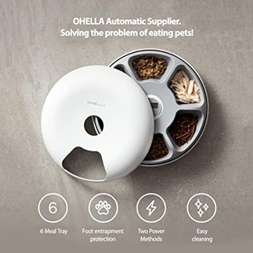 Ohella Koreja kućni ljubimci Automatski ulagač Smart Cat Feeder Automatski kućni ulagač za mačke i pse PET dozator hrane