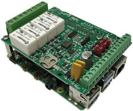 Sfera Labs Iono pi PI4B 2GB - Raspberry PI I / O modul - DIN-CAULD, analogni / digitalni ulazi, OC izlazi, TTL I / O, Wiegand, 1-žica, čip u stvarnom vremenu, čip u stvarnom vremenu
