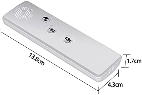 ZLXDP prijenosni Mini bežični Pametni Prevodilac dvosmjerna aplikacija za trenutni prevoditelj glasa u stvarnom vremenu Bluetooth