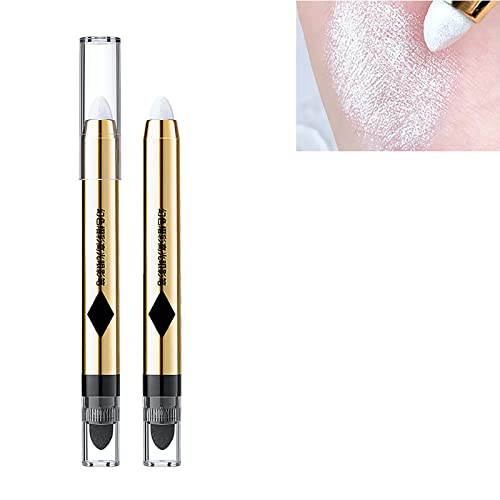 MQSHUHENMY 2-u-1 biserna olovka za sjenilo, vodootporni štap za sjenilo, štap za šminkanje za sjenilo, štap za sjenilo za oči, olovka