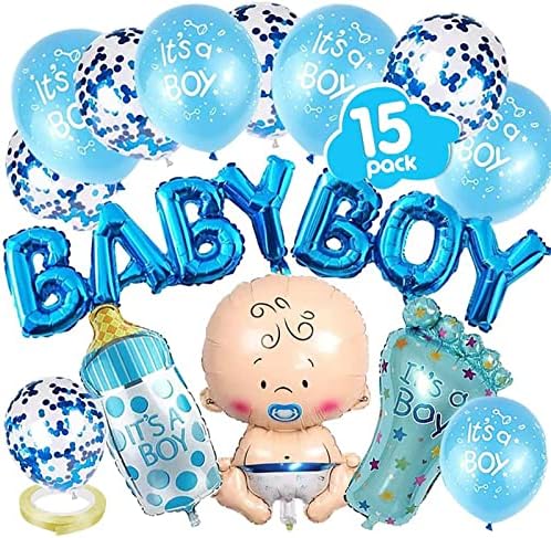 Baby Shower dekoracije za dječaka, Baloni za Baby Shower za dječaka, to je boy dekoracije za Baby Shower, Baloni za dječake, Baby