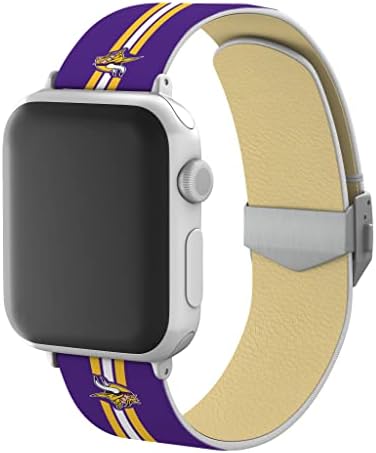 Vrijeme igre Minnesota Vikings Signature Series Watch Band kompatibilan sa Apple Watch-om