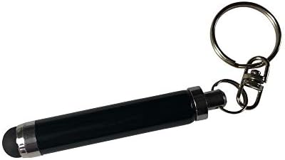 Boxwave Stylus olovkom Kompatibilan je s prestigio Muzejem 4231 - Bullet Capacition Stylus, Mini olovka sa ključem za privjesak za prestigio Muze 4231 - Jet crni