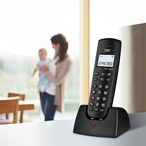 LHLLHL 16 jezika Digitalni bežični fiksni telefon sa ID-om poziva Handsfree Alarm Mute LED ekrana za kućni hotel