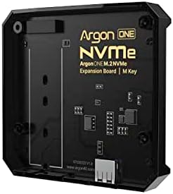 Argon One M.2 Ploča za proširenje NVME za maline PI 4 | Podržava M-ključ M.2 NVME SSD | Kompatibilan je samo sa Argonom Jednom V2 slučajevima