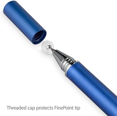 Boxwave Stylus olovka Kompatibilan je s Fujifilm GFX-100S - Finetouch Capacitiv Stylus, Super Precizno Stylus olovka za Fujifilm GFX-100S - Lunarna plava