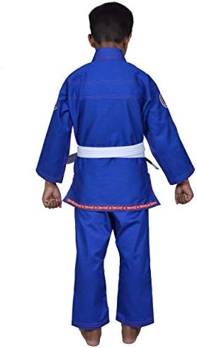 Twister Kids Jiu Jitsu Gi ultra lagana tkanina Omladina BJJ GI sa besplatnim belim pojasom