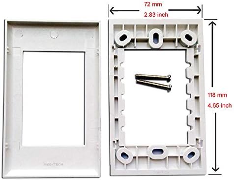 Zidna ploča s VGA + VGA + LC modulima, monitor za prikaz Keystone konektori Jack / utikač zidna prekrivača