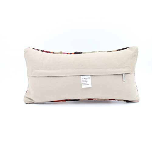 Bacite mini kili jastuk 8x16 inča Moderni šareni XSmall jastuk s prugama Boho dizajn turski stolica jastuk sitni trendy duguljasti jastuk pokriva plemenski jastuk