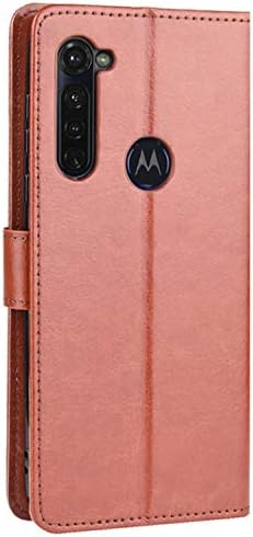 HualuBro Motorola Moto G Stylus Case, Retro PU Koža Magnetic Shockproof novčanik za knjige Folio Flip Case Cover sa držačem za kartice