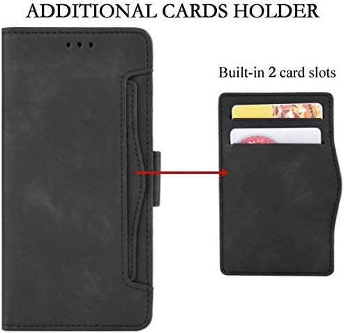 HualuBro OnePlus 8t futrola, magnetna zaštita cijelog tijela otporna na udarce preklopna kožna Navlaka za novčanik sa držačem za kartice
