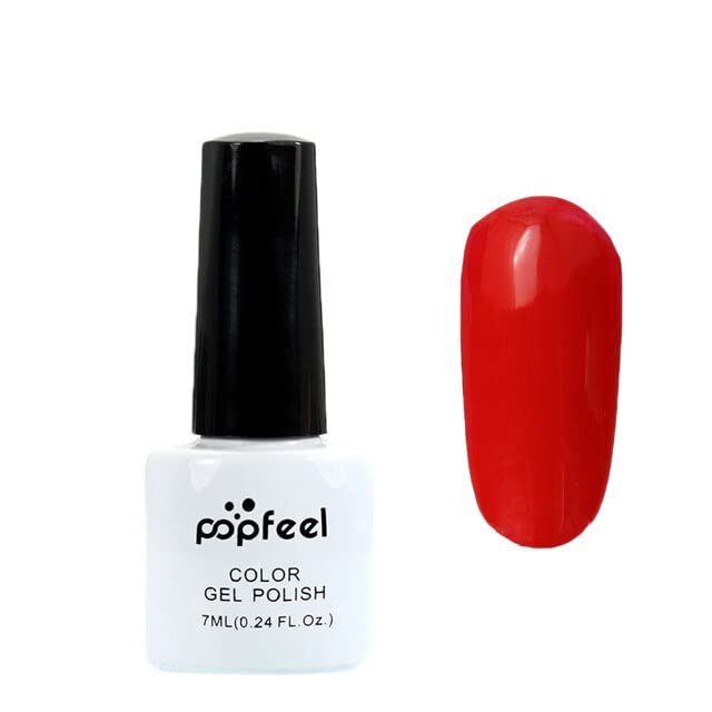 Popfeel Gel Lak Za Nokte Bez Mirisa Manikura Za Žene Beauty Cosmetic 12 Boja Florescentni Dugotrajni Lakovi Za Nokte -