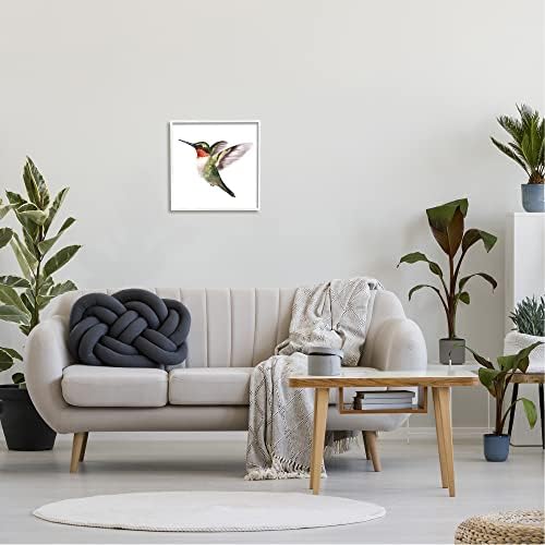 Stupell Industries Flying Hummingbird Wings lebdi Casual Painting, dizajn Studio Q