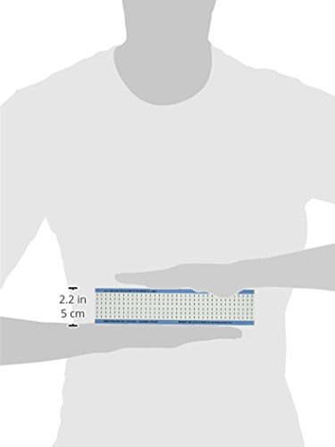 Brady Wm-L-SML-PK Vinilna tkanina koja se može repozicionirati, crno na bijelo, kartica žičanih markera sa punim slovima