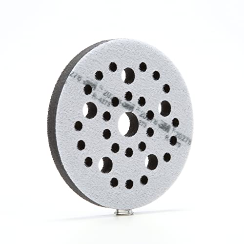 Cubicron II čisti brušenje meko sučelje disk jastuk, više rupa - Disk Backup Pad za vakuum brusilice - pričvršćivanje kuke i petlje - 5 'x .5' x .75 '- 20278