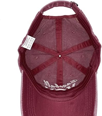 Waldeal ženska Podesiva vezena bejzbol kapa starinski oprani Tata šešir