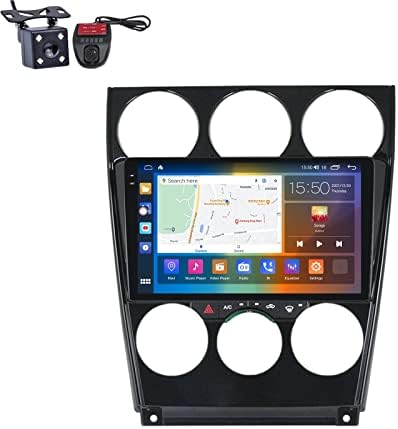 Android 12 9 / 9.5 inčni dvostruki din Auto Stereo za mazdu 6 2004-2015 ugrađen u Carplay Android Auto glasovnu kontrolu kompatibilnu