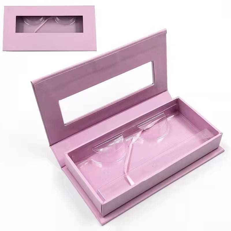 Kutija za pakovanje trepavica sa tacnom 25mm trepavice za oči magnetna futrola za šminkanje alati za trepavice kutije