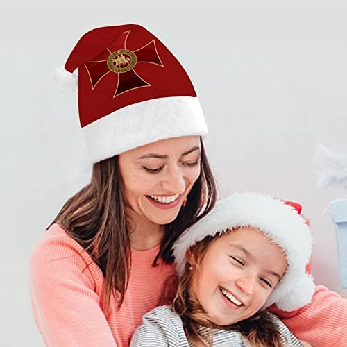 Templar Vitez Logo Božić kape Bulk odrasle kape Božić šešir za odmor Božić potrepštine