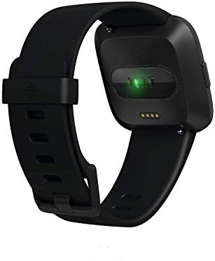 Fitbit Versa Smart Watch, Multisport tracker, crni / crni aluminijum, jedna veličina