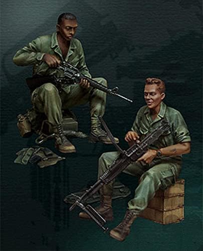 Goodmoel 1/35 Vijetnamski rat američka vojska za odmaranje smole vojnik model Kit / Nesastavljeni i neobojeni minijaturni komplet/XH-5937