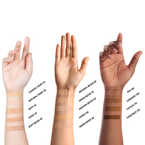 Neutrogena Healthy Skin Liquid Makeup Foundation, SPF širokog spektra 20 krema za sunčanje, lagana & besprijekorna podloga za pokrivanje