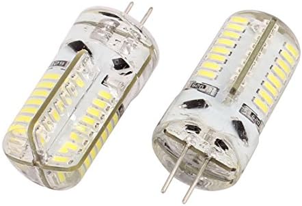 Aexit 2kom DC12V rasvjetna tijela i kontrole 3014 SMD LED kukuruzna sijalica silikonska lampa 64-LED G4 2p neutralna bijela