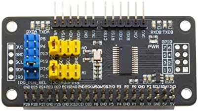 XICoolee serijski ekspanzijski modul I2C sučelje, usvoji SC16IS752 UART CHIP, 8-bitni I / O proširenje, 2-kanalni urt 8 GPIOS proširenje,