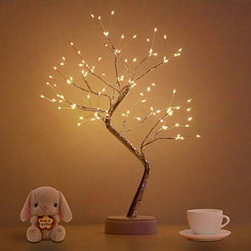 Bonsai Tree Svjetlo za dekor sobe, estetske svjetiljke za dnevni boravak, slatka noćna svjetlost za uređenje kuće, dobre ideje za