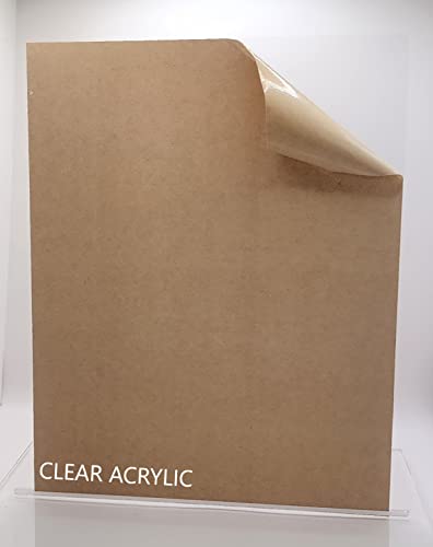 Muzejski kvalitet akrilni pleksiglas plastični Lim 1/8 x 18 x 18 - Clear