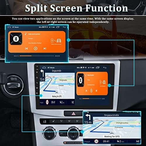 Android 10 inčni dvostruki Din Auto Stereo Audio HD 1080p ekran osetljiv na dodir GPS navigaciona Glavna jedinica podržava WiFi Bluetooth