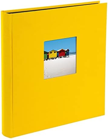 Goldbuch Photo album sa prozorskim izrezom, kartona, žuti, 30 x 31 cm