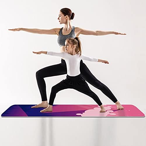 NDKMEHFOJ Mountain Folding gimnastika Mat Yoga Mat Pad Neklizajući izgubiti težinu Vodootporan Sport Mat vježbe & nbsp;za teretanu Pilates podu