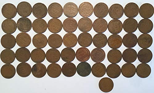 1917. P Lincoln pšenični cent Penny Roll Coins Penny Prodavač dobro