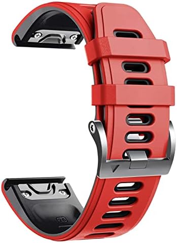 Djdlfa Quickfit Watchband za Garmin Fenix ​​6 6 Pro Silikone Easyfit ručni ručni remen za Fenix ​​6x 5x 5x plus 3 3 sata Pazite 26