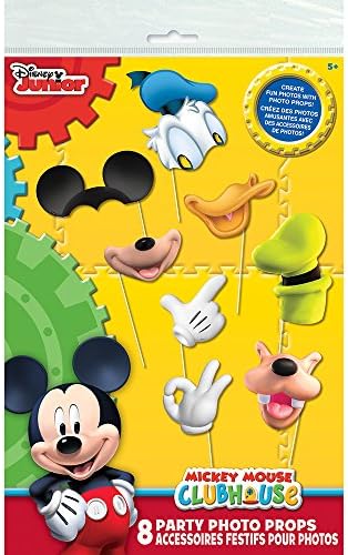 Disney Mickey's Clubhouse Photo Booth rekviziti - razni dizajni, 8 kom