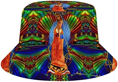 Gospa od Guadalupe Djevica Marijana kapa Jedinstveni dizajn šešir na plaži kašika za sunčanje šešir za žene muškarci