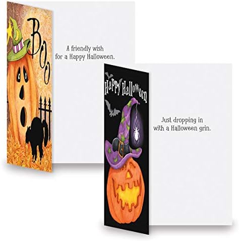 Trenutni sretan Haunting halloween Čestitke Set-tematske praznične kartice Variety Value Pack, Set od 12 velikih 5 x 7-inčnih kartica,