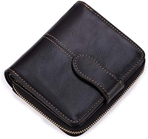 Rcnryleather Lady Wallet, RFID kratki novčanik sa zatvaračem, multifunkcionalni 80 posto popusta, džepna kartica Lady Wallet